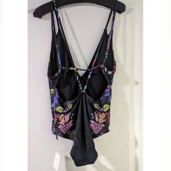 NWT Urban Outfitters Out From Under | Floral Plunging V Swimsuit - Picture 7 of 14